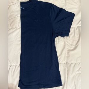 Tommy Bahama Navy Blue Short Sleeve Tee, Size XL
